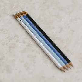 Potlodenset 'blauw'