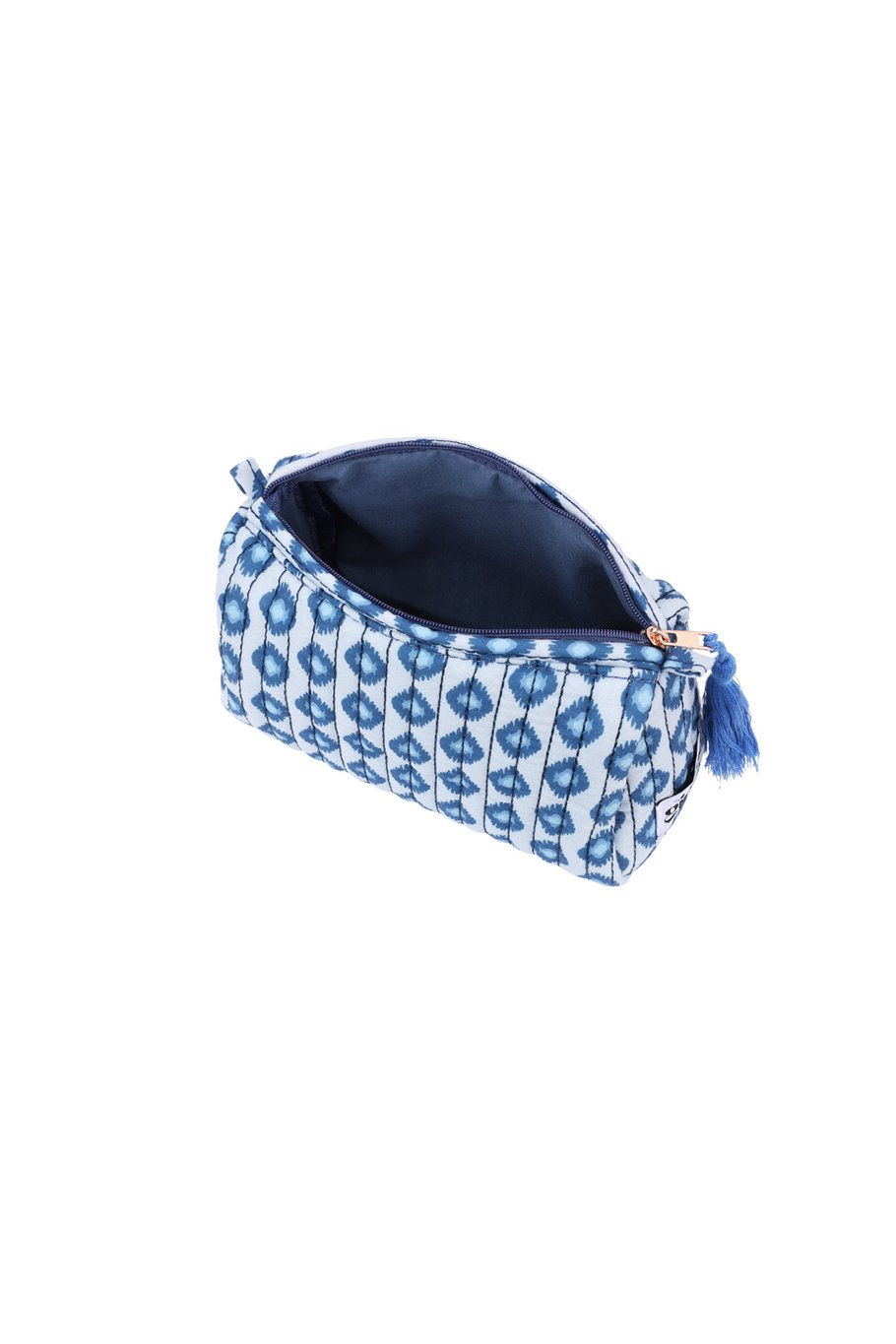Make-up bag 'retro chique' | blauw