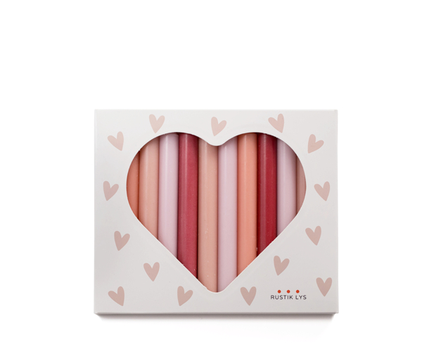 Heart box | potloodkaarsjes
