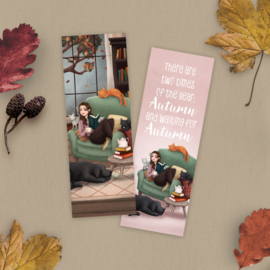 Boekenlegger 'Waiting for autumn'