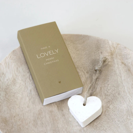 Giftbox met zeepje 'Merry Christmas'