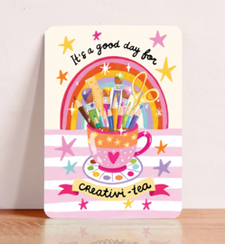 Kaartje 'Creativi-tea'