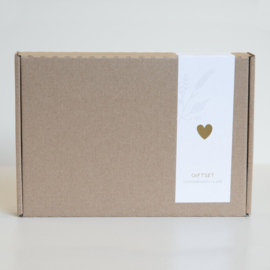 Giftset salt and soap 'Heart'