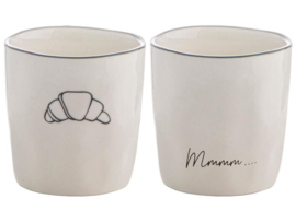 Mok 'Enjoyables' | set van twee