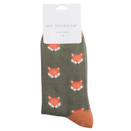 Mister Sparrow 'Fox faces' (olive)