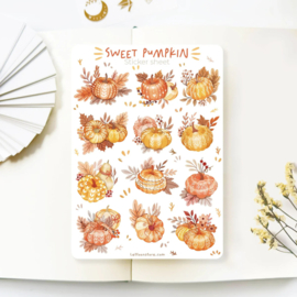 Sticker sheet 'Sweet pumpkin'