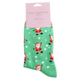 Miss Sparrow 'Jolly santa' (green)