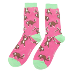 Miss Sparrow 'Sloths' (hot pink)