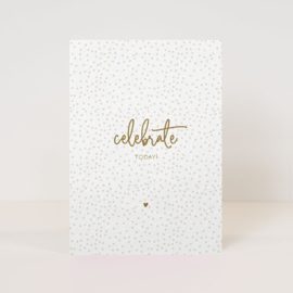 Kaartje 'Celebrate' |