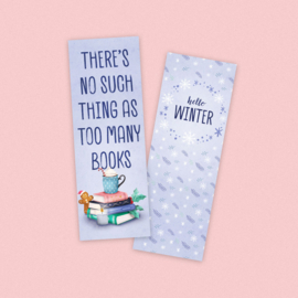 Boekenlegger 'Hello winter'