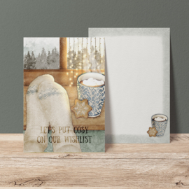 Kerstkaartje 'Wishlist'