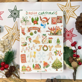 Sticker sheet 'Hello christmas'