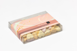 LUXURE LINES - LOTS OF LOVE (x4 postal greeting lucky hearts)