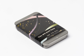 LUXURY LINES - YOU ARE PURE GOLD sf mints (x5 tins sugar free mints)