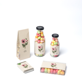 BLOEMEN - Zo gelukkig met jou (4x postgroet happy chews)