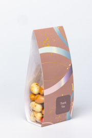 LUXURY LINES - THANK YOU  (x4 bags chocolated almonds)