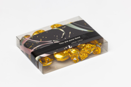 LUXURE LINES - YOU ARE PURE GOLD (x4 postal greeting coffee toffee)