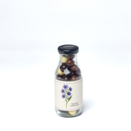 BLOEMEN - Hartelijk gefeliciteerd (x4 flesje choco crisp)
