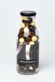 LUXURY LINES - MERRY CHIRSTMAS  (x4 XL-bottles choco crisp)