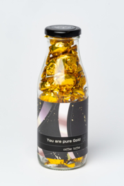 LUXURY LINES - YOU ARE PURE GOLD  (x4 XL-bottles coffee toffee)