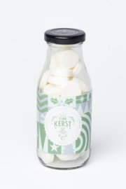 FIJNE KERST groen/blauw 2025 (x8 flesjes pepermunt)