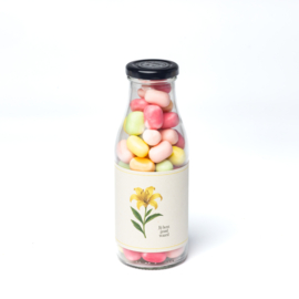 BLOEMEN - Jij bent goud waard (4x xl-fles happy chews)