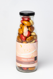 LUXURY LINES - HAPPY EASTER (x4 XL-bottles coated almonds)