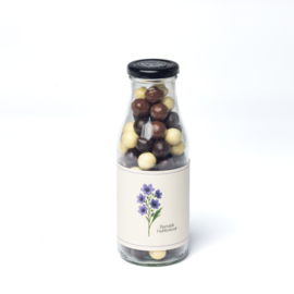 BLOEMEN - Hartelijk gefeliciteerd (x4 xl-fles choco crisp)