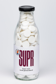 SUPR super inzet! wordt gewaardeerd (x4 fles pepermunt)