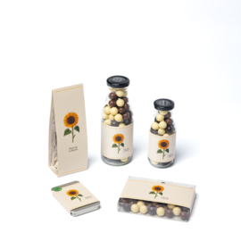 BLOEMEN - Om je op te fleuren (4x postgroet choco crisp)