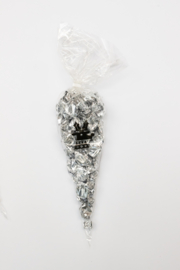 HERT 2.5 - ZWART (15x puntzak toffees zilver)