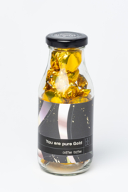 LUXURY LINES - YOU ARE PURE GOLD  (x4 bottles coffee toffee)