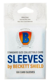 BECKETT SHIELD STANDARD CARD SLEEVES (100 SLEEVES)