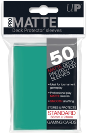 Ultra Pro - Standard Sleeves - Pro-Matte - Non Glare - Aqua (50 Sleeves)