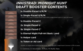 Magic: The Gathering - Innistrad: Midnight Hunt Draft Booster Box (36 packs)