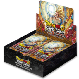 Dragon Ball Super Card Game - Zenkai Series Set 03 B20 Booster Box