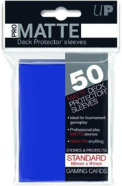 Ultra Pro - Standard Sleeves - Pro-Matte - Non Glare - Blue (50 Sleeves)