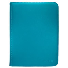 UP - Vivid 9-Pocket Zippered PRO-Binder: Teal