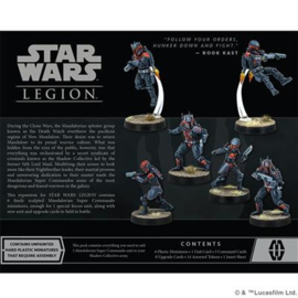 Star Wars Legion Mandalorian Super Commandos Unit Expansion