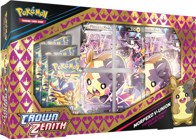 Pokémon TCG Crown Zenith Morpeko V-Union box
