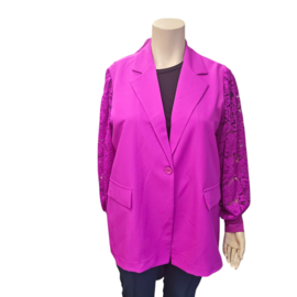 Blazer kant mouw diverse kleuren