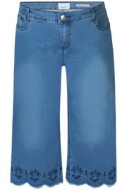 Zhenzi wide leg rupi borduur