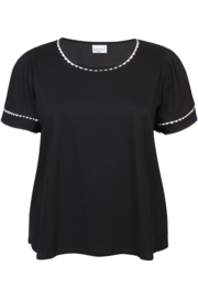Zhenzi t shirt Leia 804 zwart