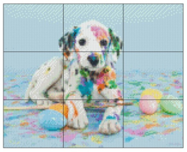 PIXELHOBBY DALMATIERPASEN - 9PLATEN - 192MATJES