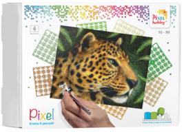 PIXELHOBBY SET LUIPAARD GROOT