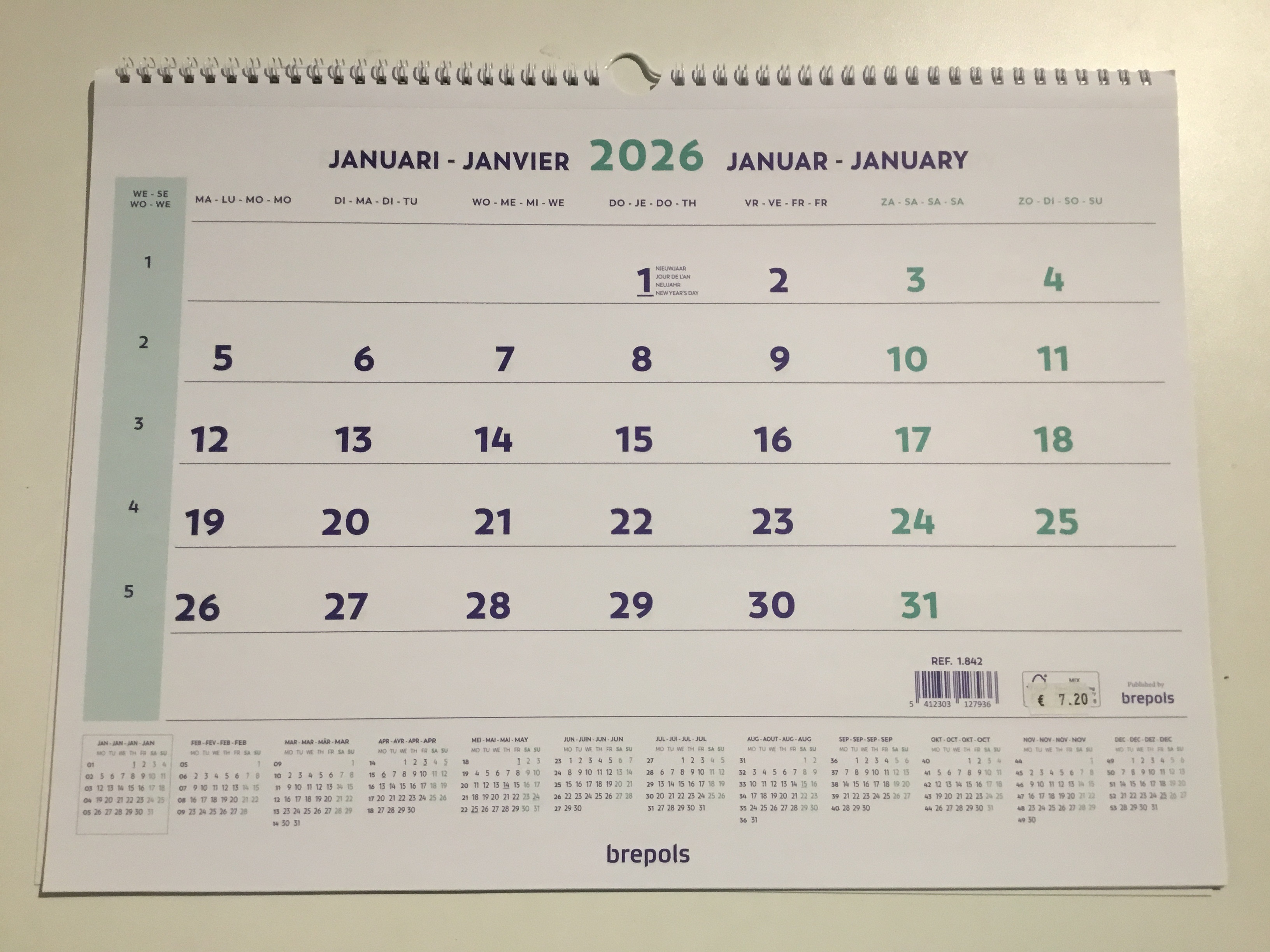 MAANDKALENDER 2026