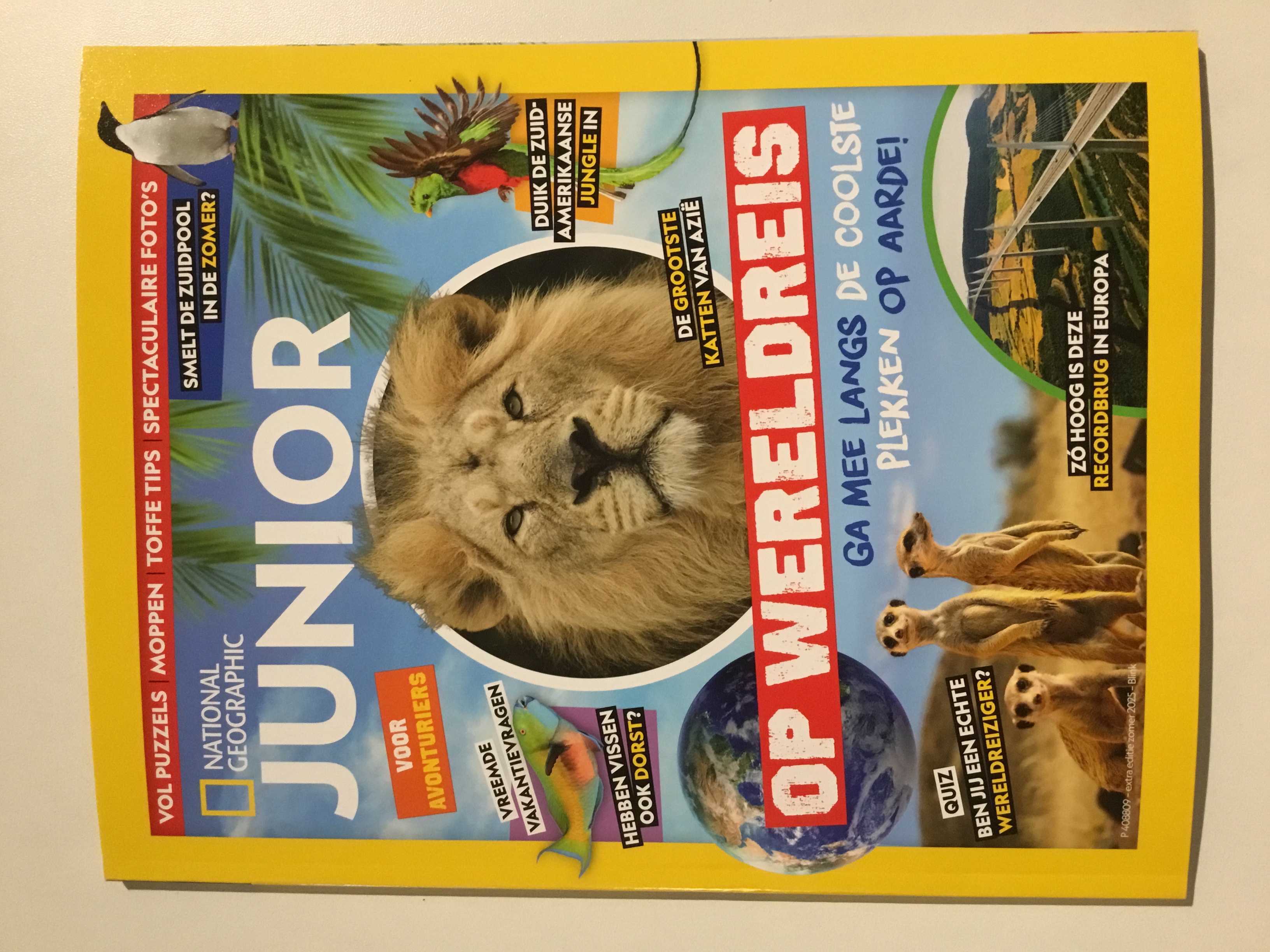 NATIONAL GEOGRAPHIC JUNIOR ZOMERBOEK