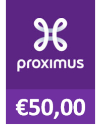 PROXIMUS PAY&GO - €50.00