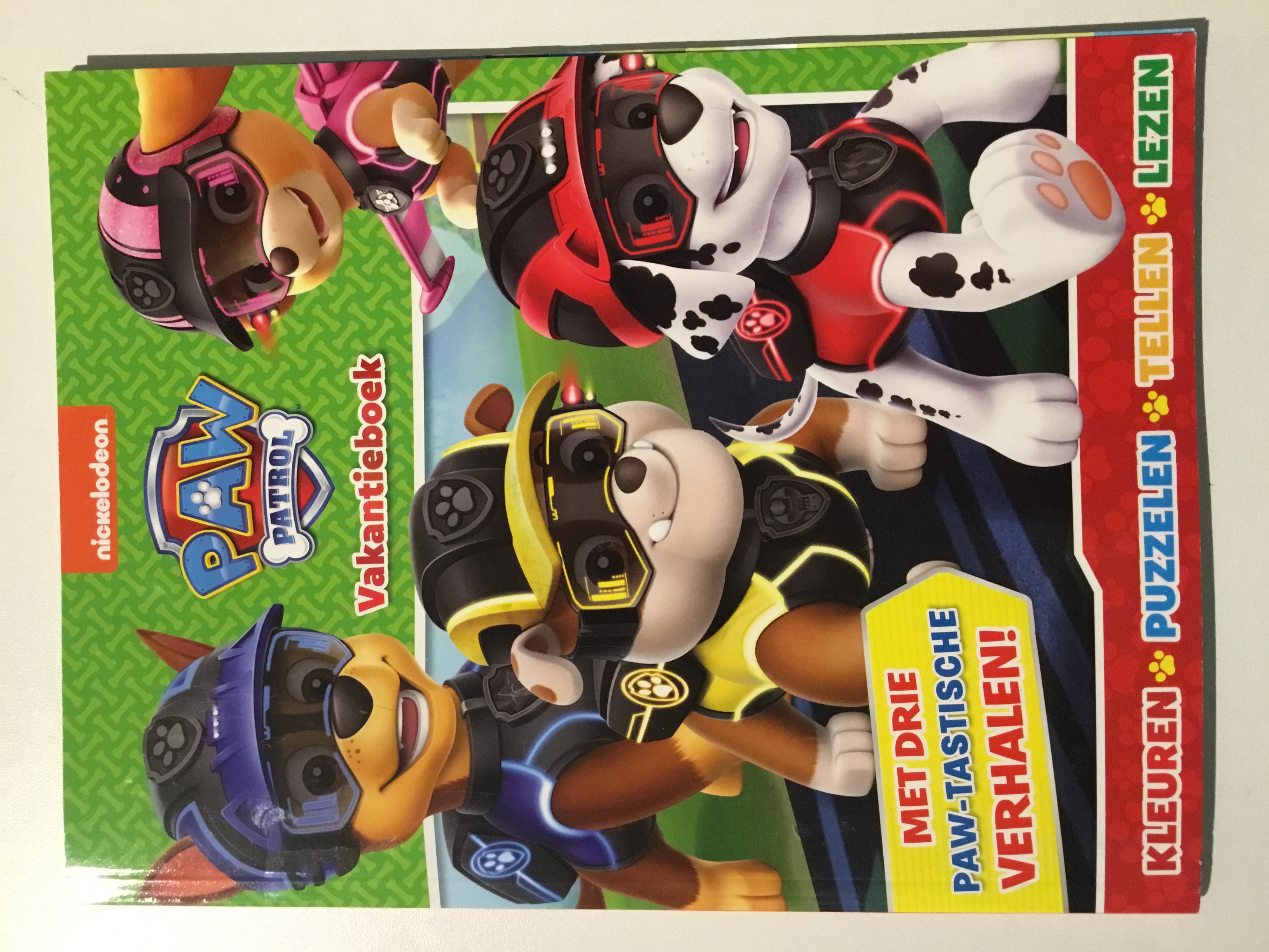 PAW PATROL VAKANTIEBOEK