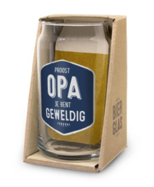 BIERGLAS - OPA BIERTJE